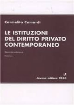 istituzioni del diritto privato contemporaneo