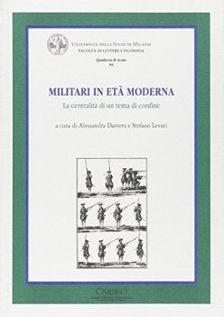 militari in et moderna la centralit di un tema di confine