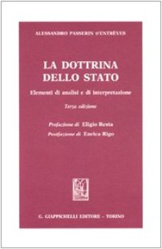 dottrina dello stato elementi di analisi e di interpretazione