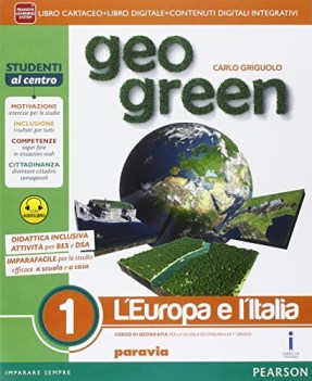 geo green 1 ediz light con ebook con espansione online per la scuola media 1