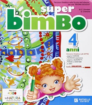 super bimbo 4 anni per la scuola materna