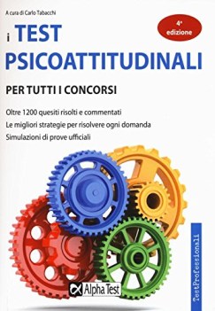 test psicoattitudinali per tutti i concorsi