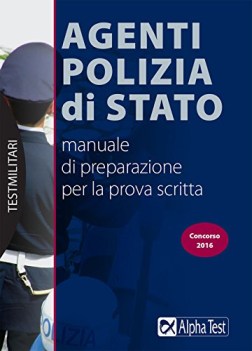 agenti polizia di stato manuale di preparazione per la prova scritta