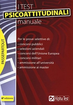 test psicoattitudinali manuale