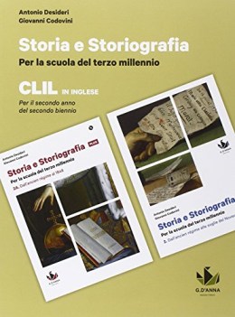 storia e storiografia clil con ebook con esp on line