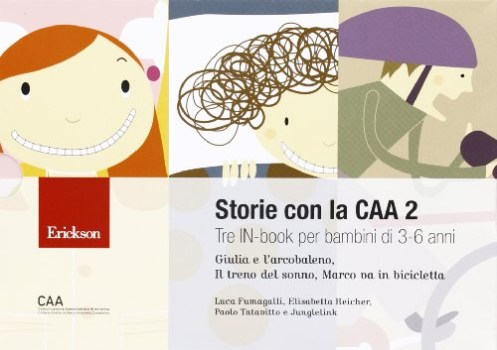 storie con la caa 2 tre in-book bambini 3-6 anni (giulia...treno...marco...)