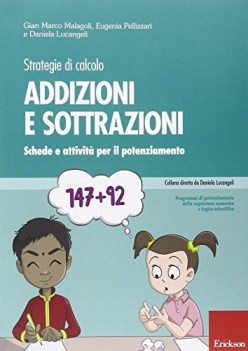 strategie di calcolo addizioni e sottrazioni schede e attivit per il potenziamen