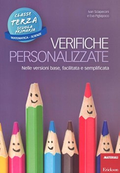 verifiche personalizzate nelle versioni base facilitata e semplificata per la 3