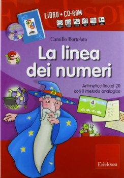 Linea dei numeri RISTAMPA aritmetica con il metodo analogico kit con cdrom