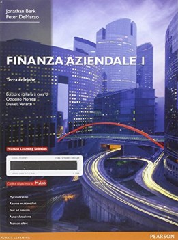 finanza aziendale 1 (3ediz. mylab) +ebook con aggiornamento online