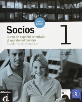 Socios 1 nueva edicion cuaderno ejercicios + cd A1-A2