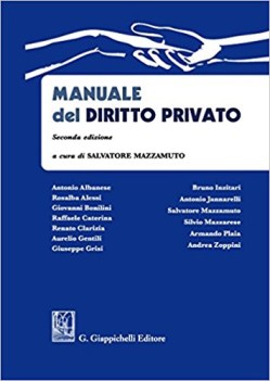 manuale del diritto privato