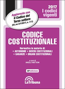 codice costituzionale 2017