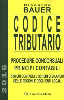 codice tributario procedure concorsuali principi contabili