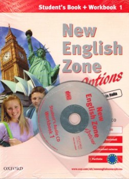 new english zone OPTIONS 1 PACK sb wb+extra+portfolio+cdaudio