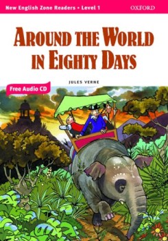 around the world in eighty days (new english zone readers 1)