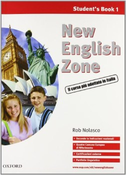 New English Zone 1 Multimedia Pack sb+wb+cdaudio+cdrom+portfolio