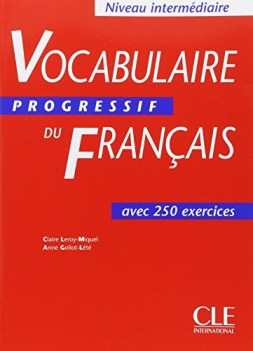 vocabulaire progressif du francais intermediaire  livre de l\'eleve