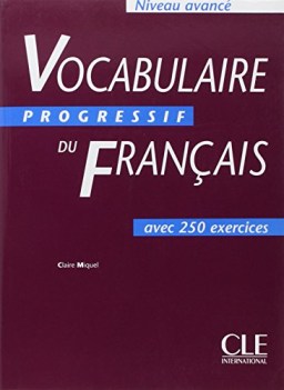 vocabulaire progressif du francais avance  livre de l\'eleve