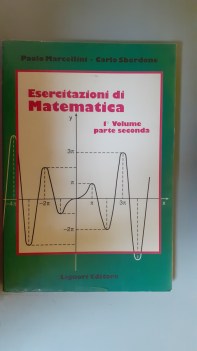 esercitazioni di analisi matematica 1/2