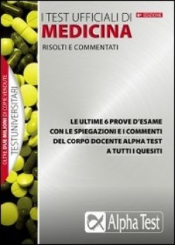 test ufficiali MEDICINA 2005-2010