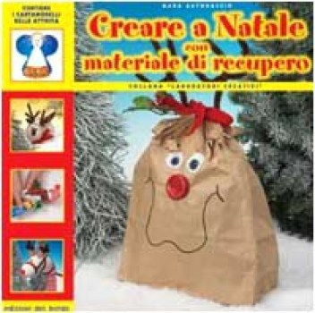 creare a natale con materiale di recupero