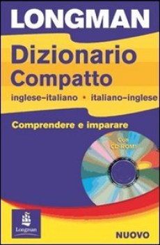 dizionario inglese BILINGUE compatto brossura + CDRom ne06