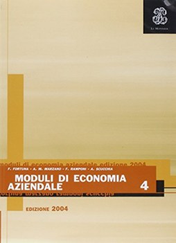 moduli di economia aziendale 4 edizione 2004