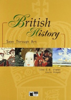 british history seen through  art + cd       (civilt)