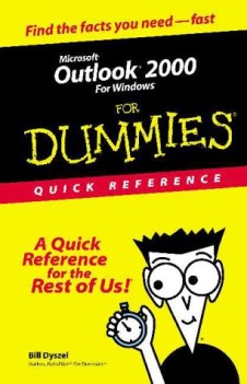 microsoft outlook 2000 for windows for dummies quick reference