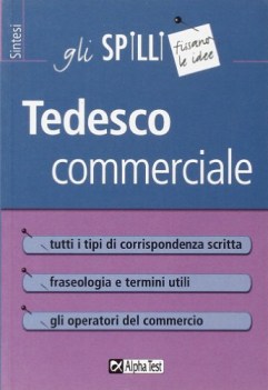 tedesco commerciale (spilli) VE