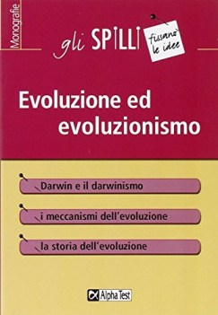 evoluzione ed evoluzionismo (spilli)