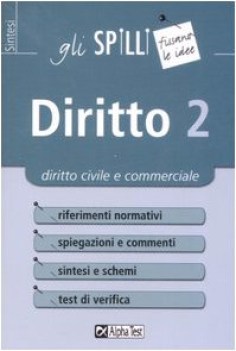 diritto 2 (spilli) civile e commerciale VE