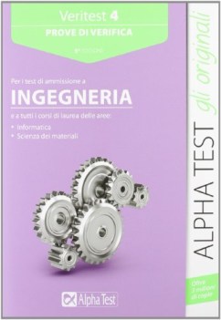 veritest 4 ingegneria informatica matematica statistica sci.materiali