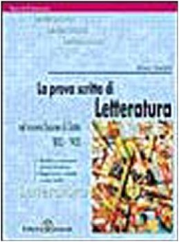 prova scritta di letteratura (temi letteratura)