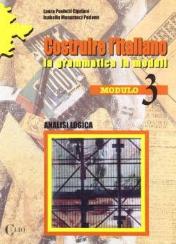 costruire l\'italiano tomo 3, sintassi