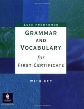 grammar and vocabulary for first certif. with key