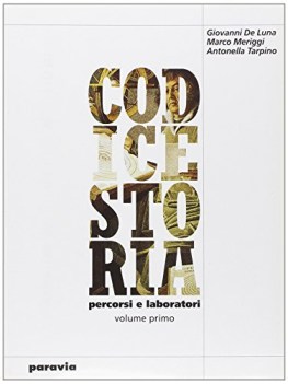 codice storia 1 &amp;cd