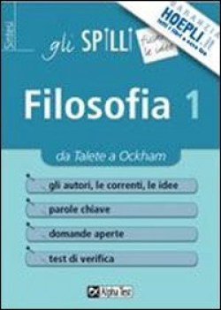 filosofia 1 da talete a ockham