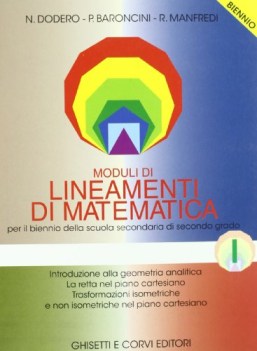 moduli di lineamenti di matem I bn(1270)