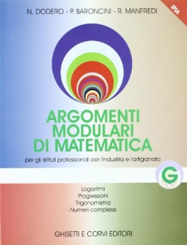 argomenti modulari di mat g (1318) x ipia