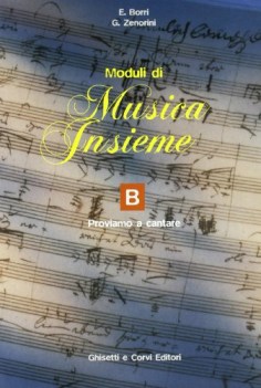 moduli di musica insieme, b + cd