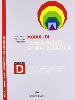 moduli di lineam. matem. itiD(1354) tn inf