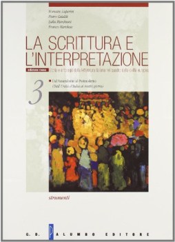 scrittura e l\'interpretaz 3 rossa (4tomi)