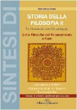 sintesi di storia della filosofia 2 da rinasc. a kant