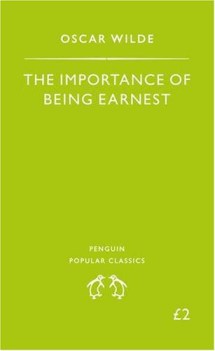 importance of being earnest