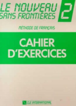 nouveau sans frontieres 2, cahier