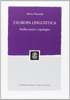 europa linguistica profilo storico e tipologico