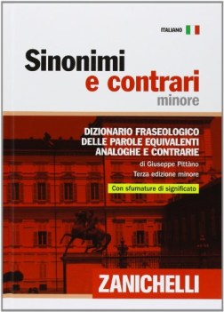 dizionario sinonimi e contrari ed. minore bross. 3ED