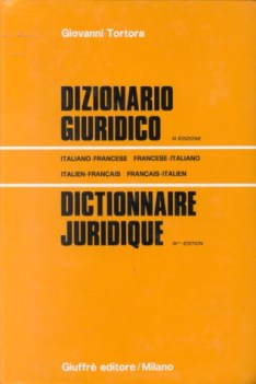 dizionario giuridico ital.franc.ital.